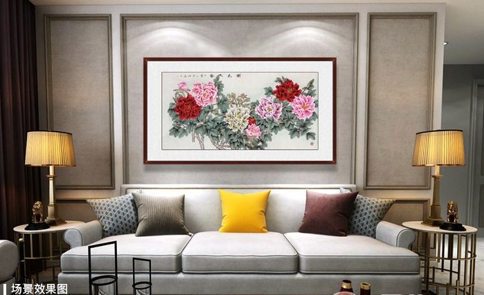 家居装饰挂什么字画 花鸟画装饰出优雅氛围